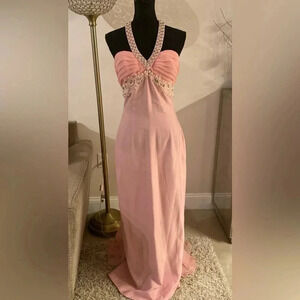 Lillie Rubin exclusively Sherri Hill vintage evening beaded dress size 10